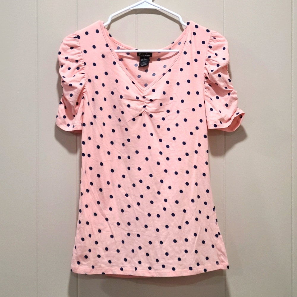 NWOT Rue 21 Polka Dot Tee